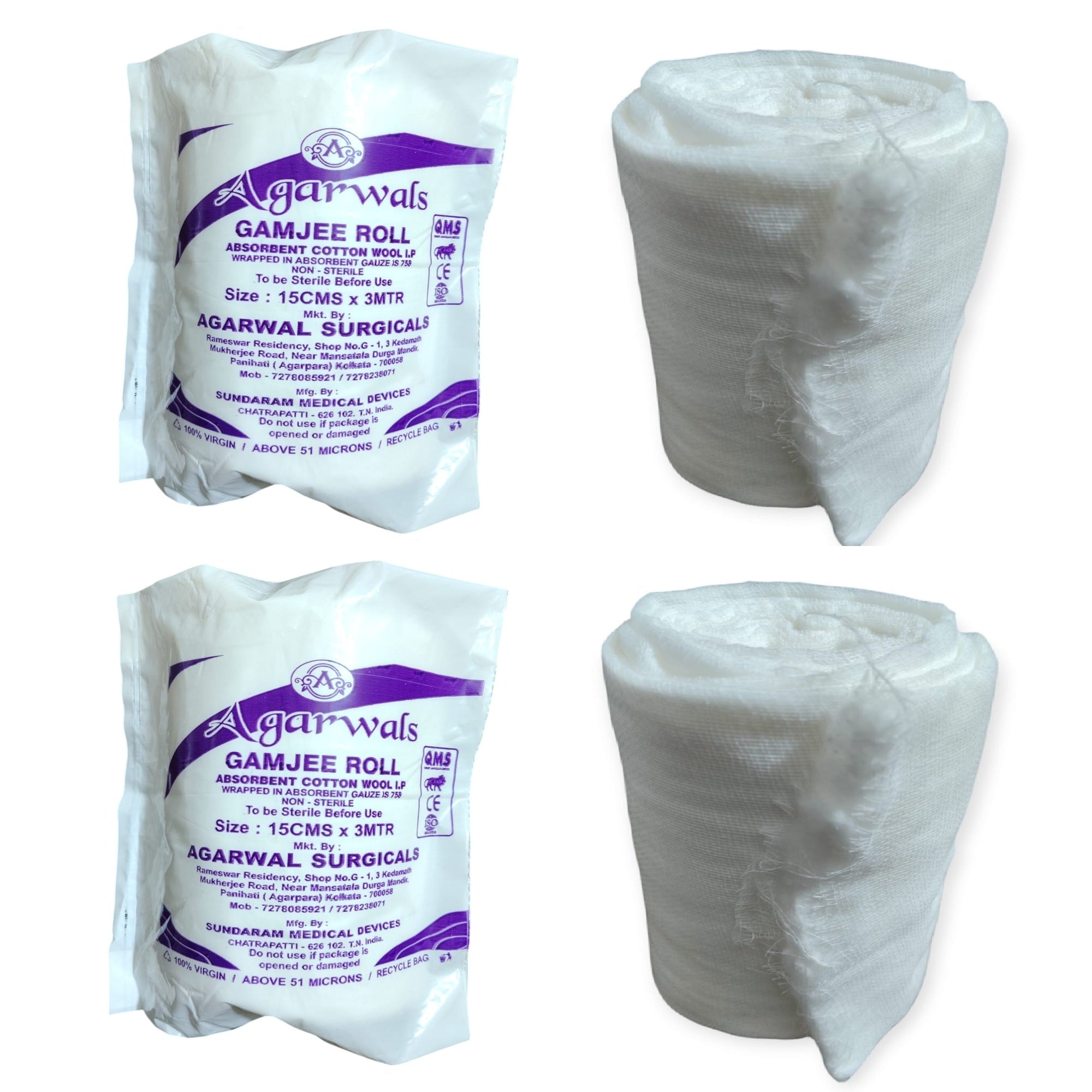 Agarwals Gamjee Roll - Global Surgicals