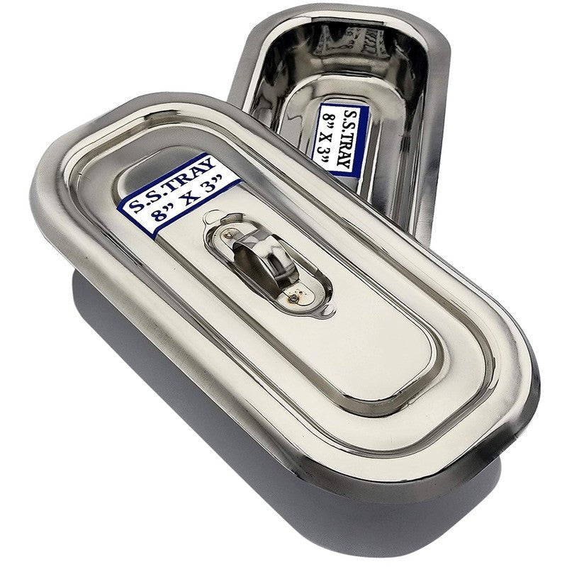 Agarwals Instrument Tray With Lid - Global Surgicals
