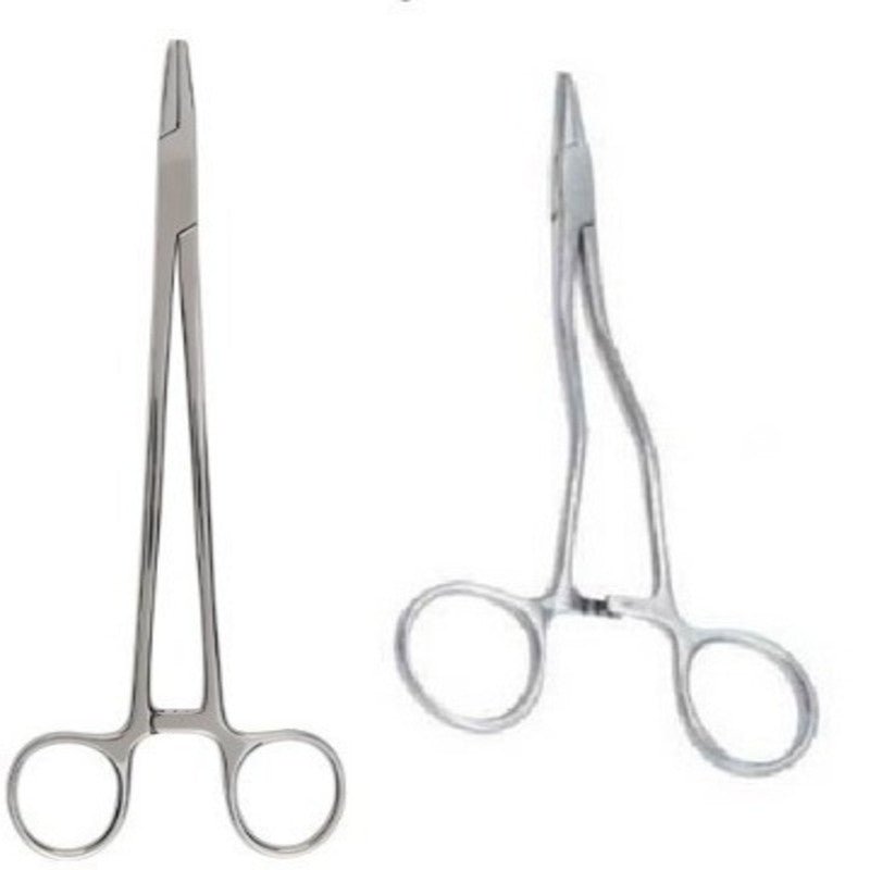 Agarwals Needle Holder Straight and Curved - Global Surgicals
