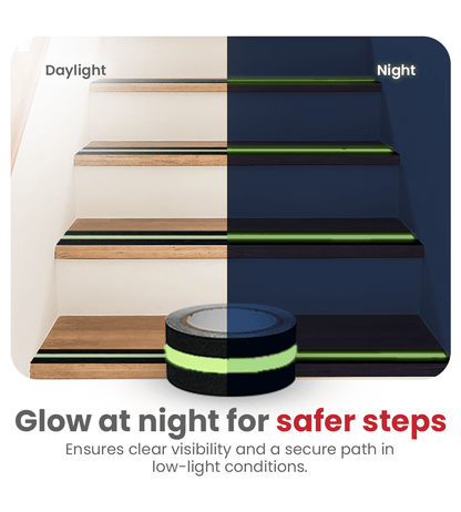 AGEasy Anti Skid Tape Glow in the Dark - Global Surgicals