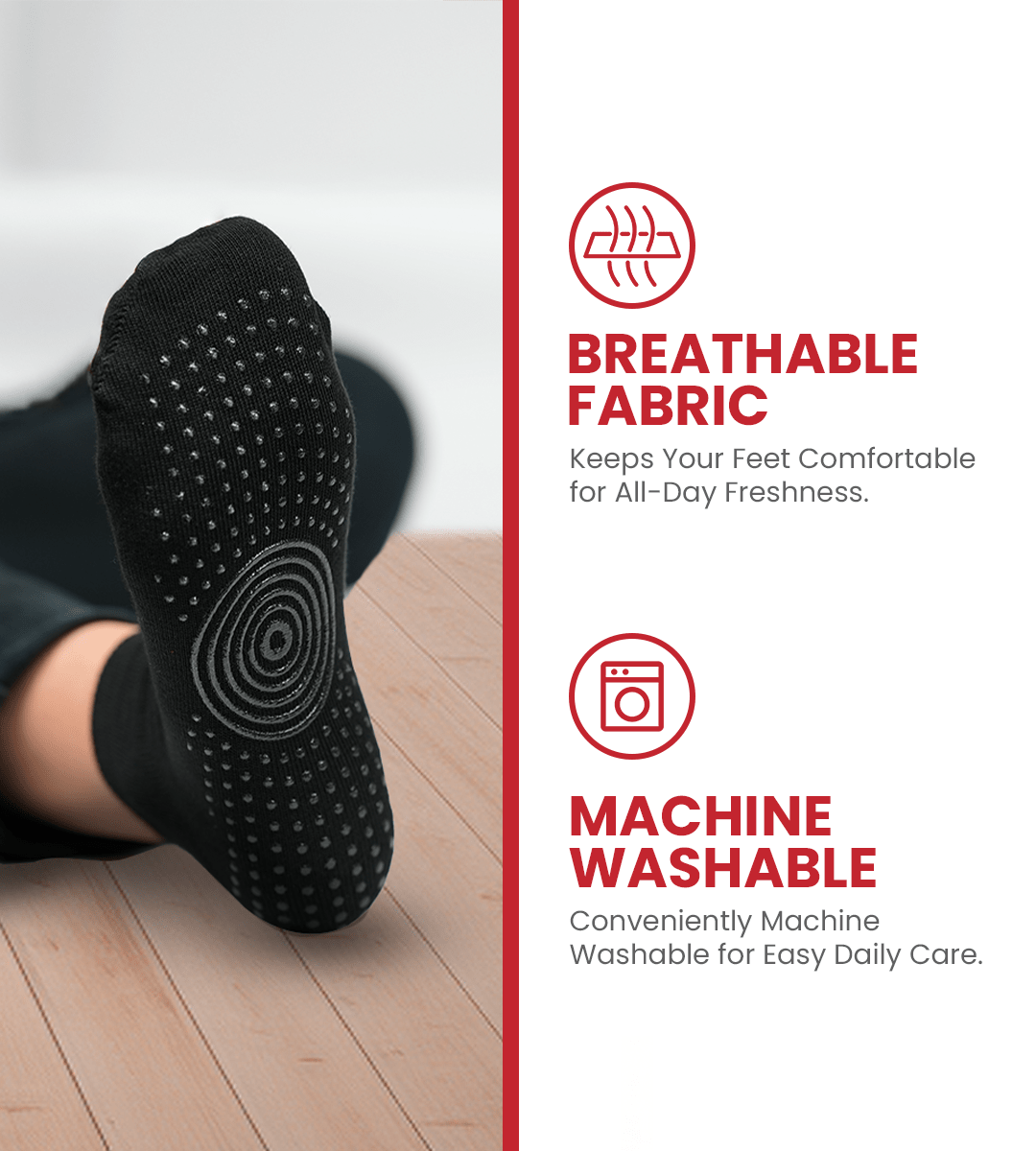 AGEasy Anti - Slip Socks - Global Surgicals