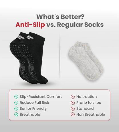 AGEasy Anti - Slip Socks - Global Surgicals