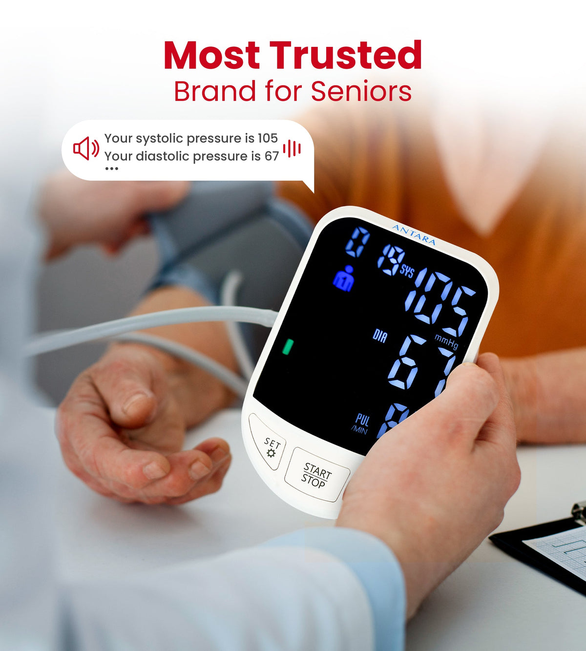 AGEasy BP Monitor with Voice - Global Surgicals