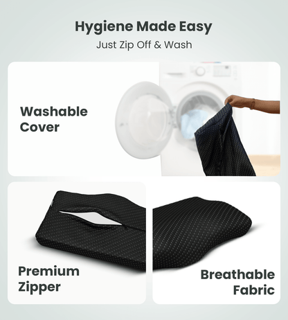 AGEasy Cervical Pillow (Charcoal Grey) - Global Surgicals