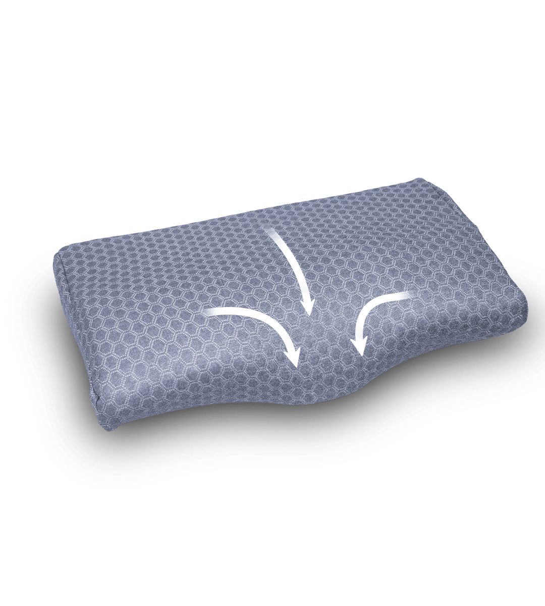 AGEasy Cervical Pillow (Lavender Grey) - Global Surgicals