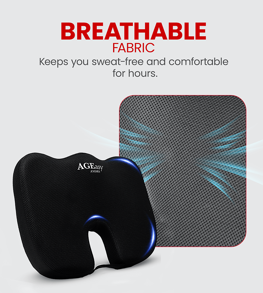 AGEasy Coccyx Cushion for Tailbone Pain Relief - Global Surgicals