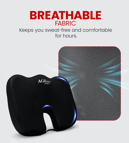 AGEasy Coccyx Cushion for Tailbone Pain Relief - Global Surgicals