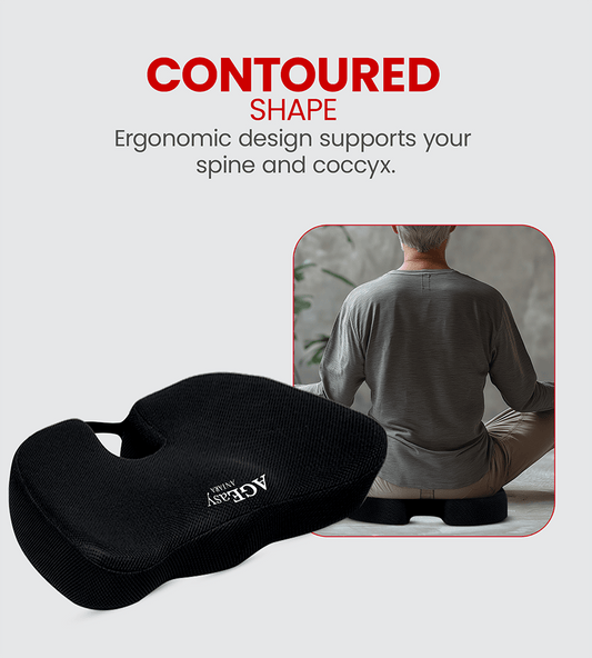 AGEasy Coccyx Cushion for Tailbone Pain Relief - Global Surgicals