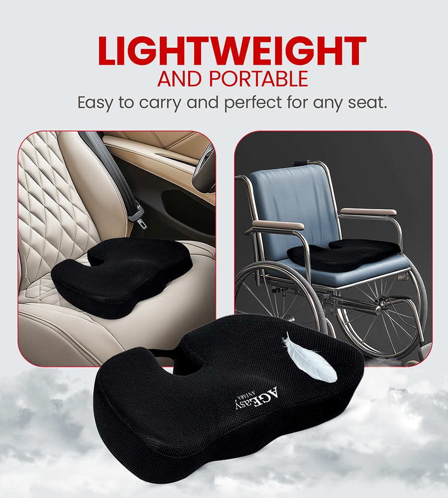 AGEasy Coccyx Cushion for Tailbone Pain Relief - Global Surgicals