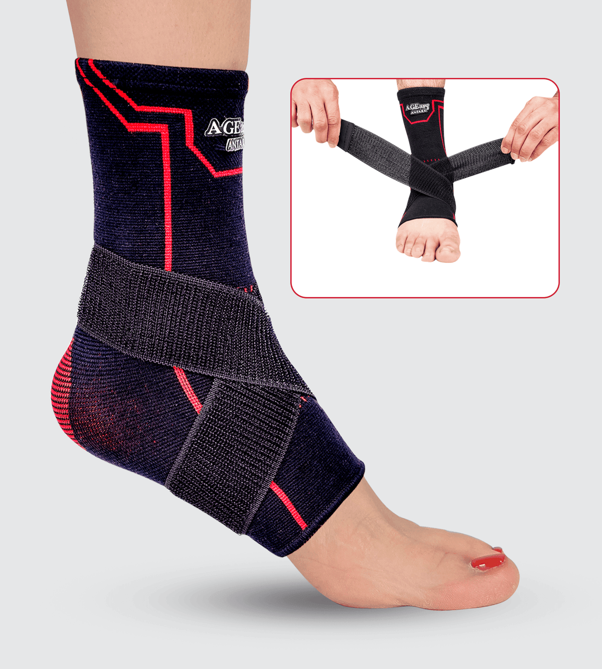 AGEasy Comfort Ankle Sleeve - Global Surgicals