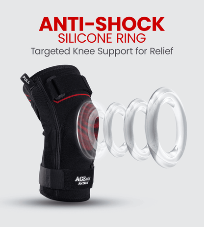 AGEasy Comfort Knee Cap with Hinged Side Support - Global Surgicals