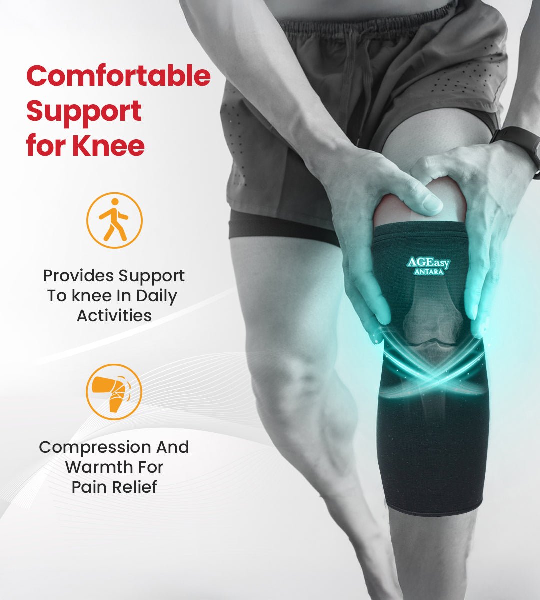 AGEasy Comfort Knee Sleeve - Global Surgicals