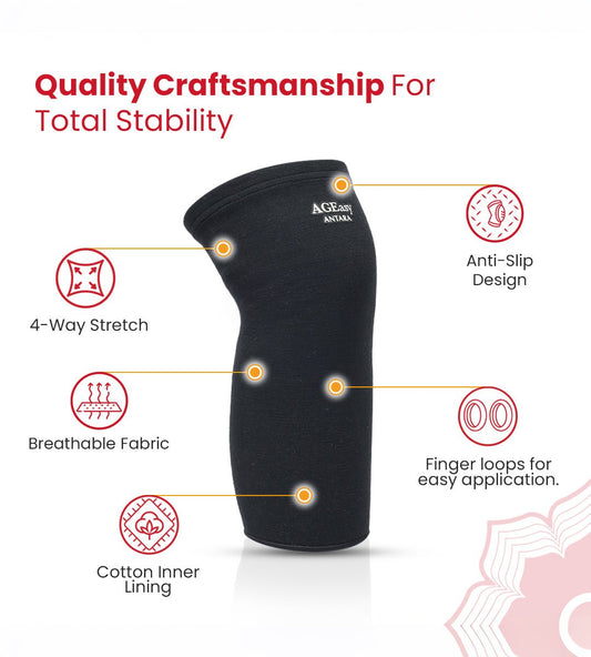 AGEasy Comfort Knee Sleeve - Global Surgicals