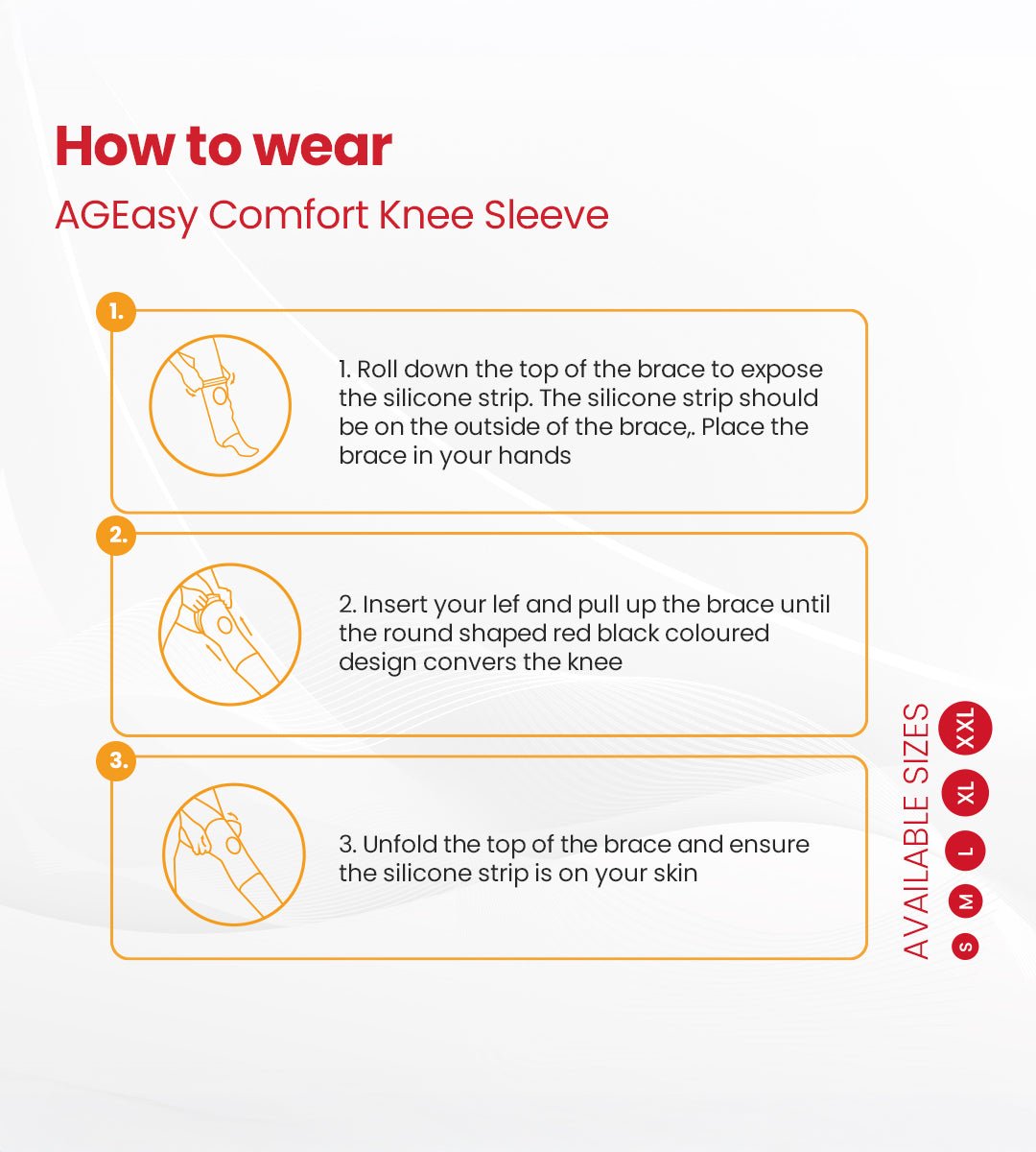 AGEasy Comfort Knee Sleeve - Global Surgicals