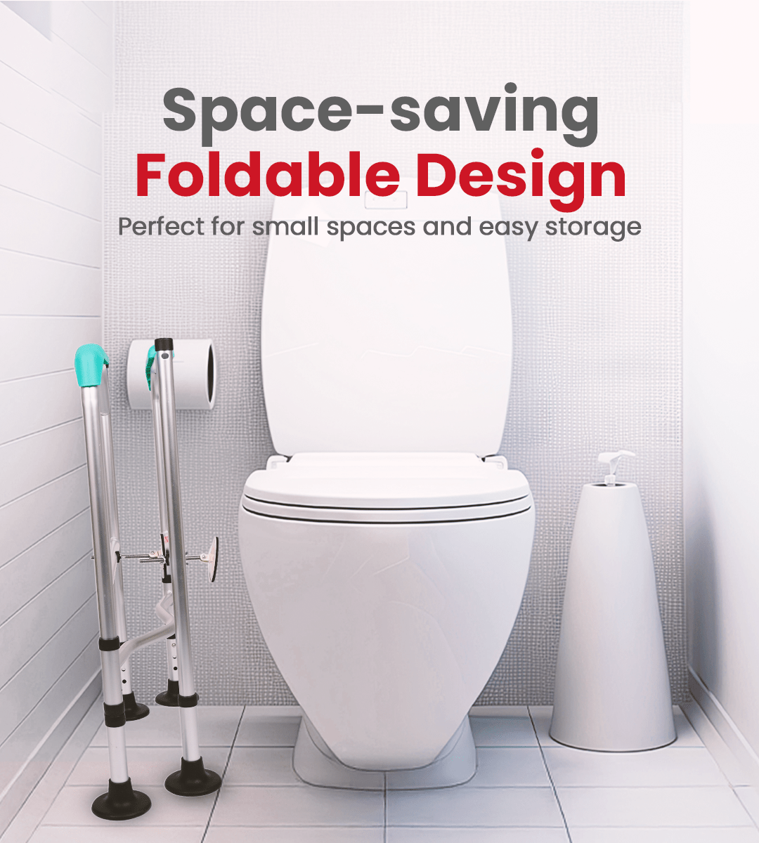AGEasy Commode Frame for Elders - Global Surgicals
