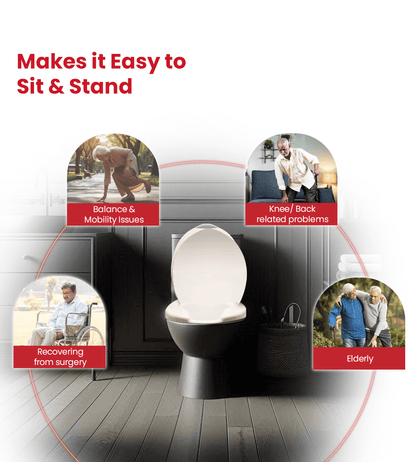 AGEasy Commode Seat Raiser - Global Surgicals