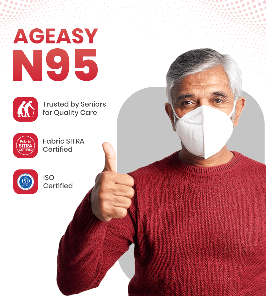 AGEasy N95 Mask (Pack of 5) - Global Surgicals