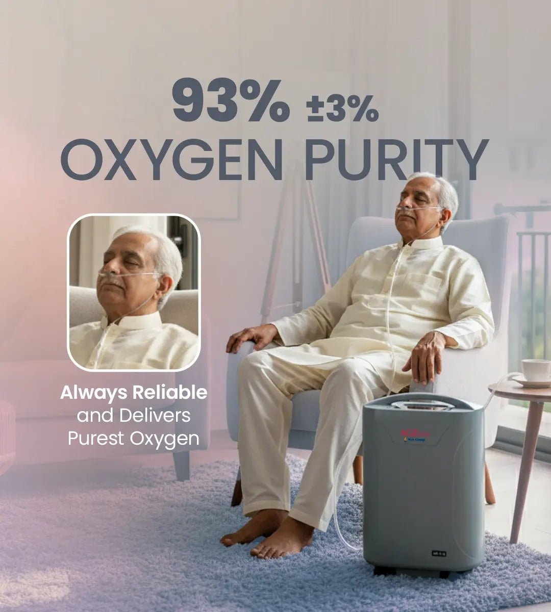 AGEasy Oxygen Concentrator - 5L - Global Surgicals