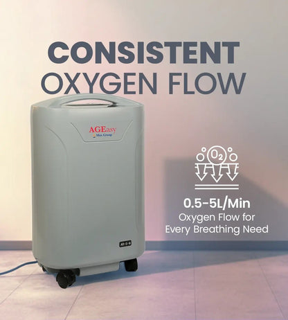 AGEasy Oxygen Concentrator - 5L - Global Surgicals