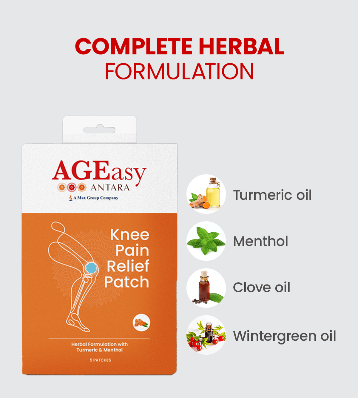 AGEasy Pain Relief Patch (Pack 2) - Global Surgicals