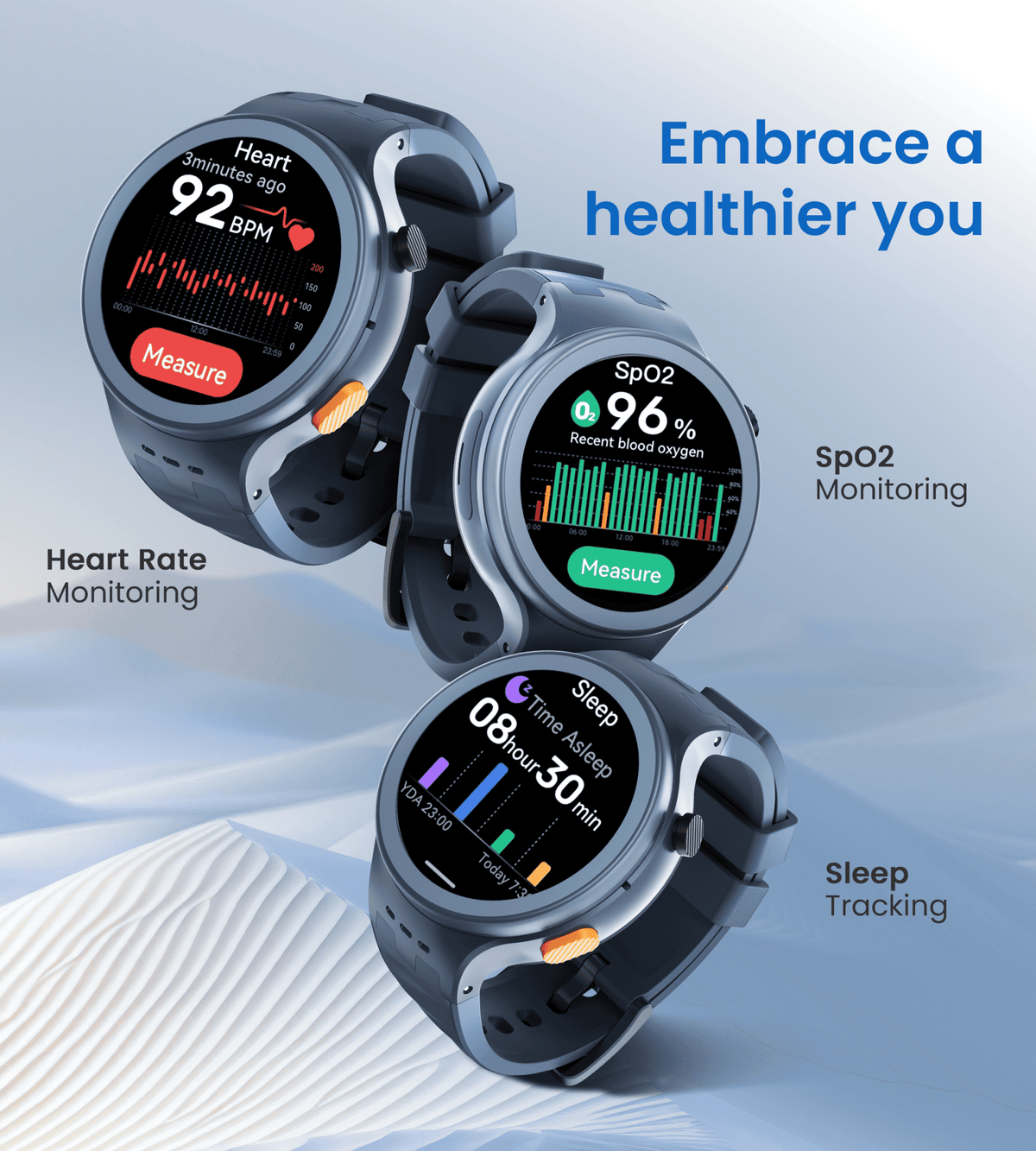 AGEasy Protec Fall Detection Smartwatch - Global Surgicals