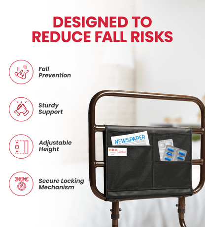 AGEasy Safety Bed Rail for Seniors - Global Surgicals
