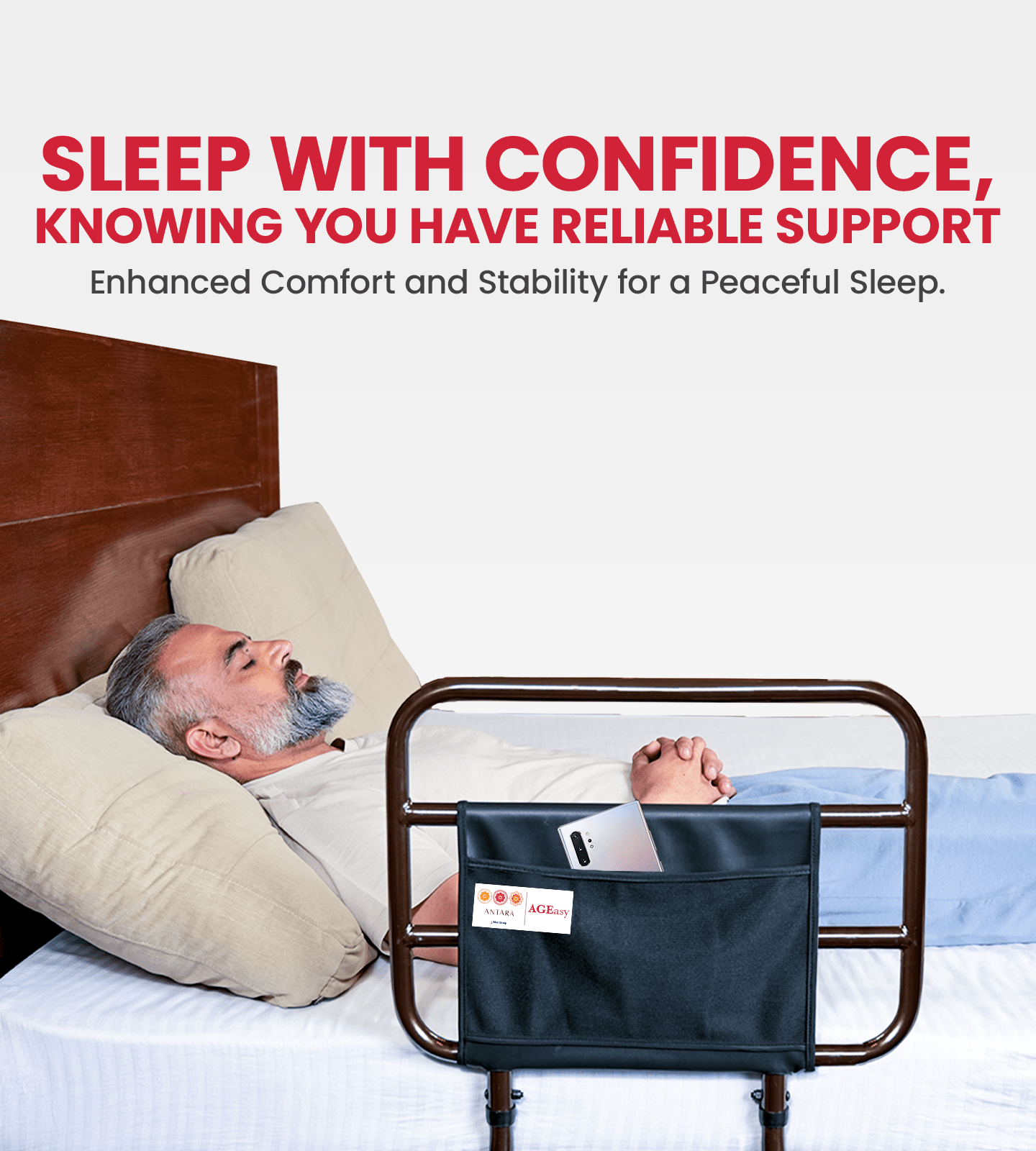 AGEasy Safety Bed Rail for Seniors - Global Surgicals