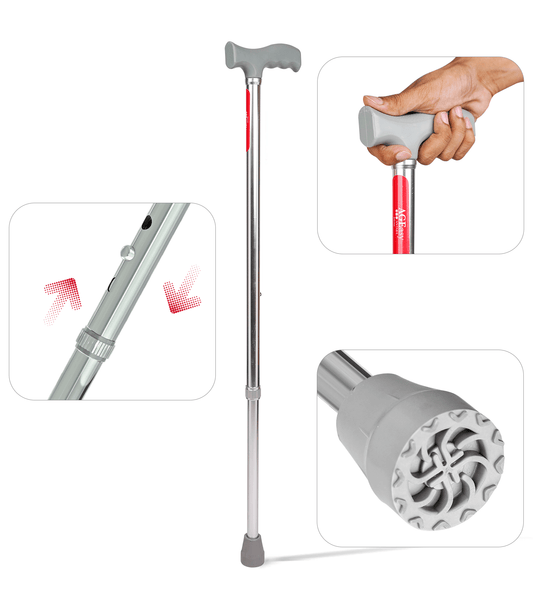 AGEasy Single Leg Walking Stick - Global Surgicals