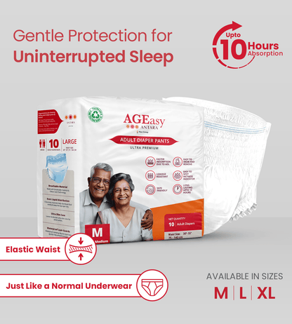 AGEasy Unisex Adult Diaper Pants Style - Global Surgicals