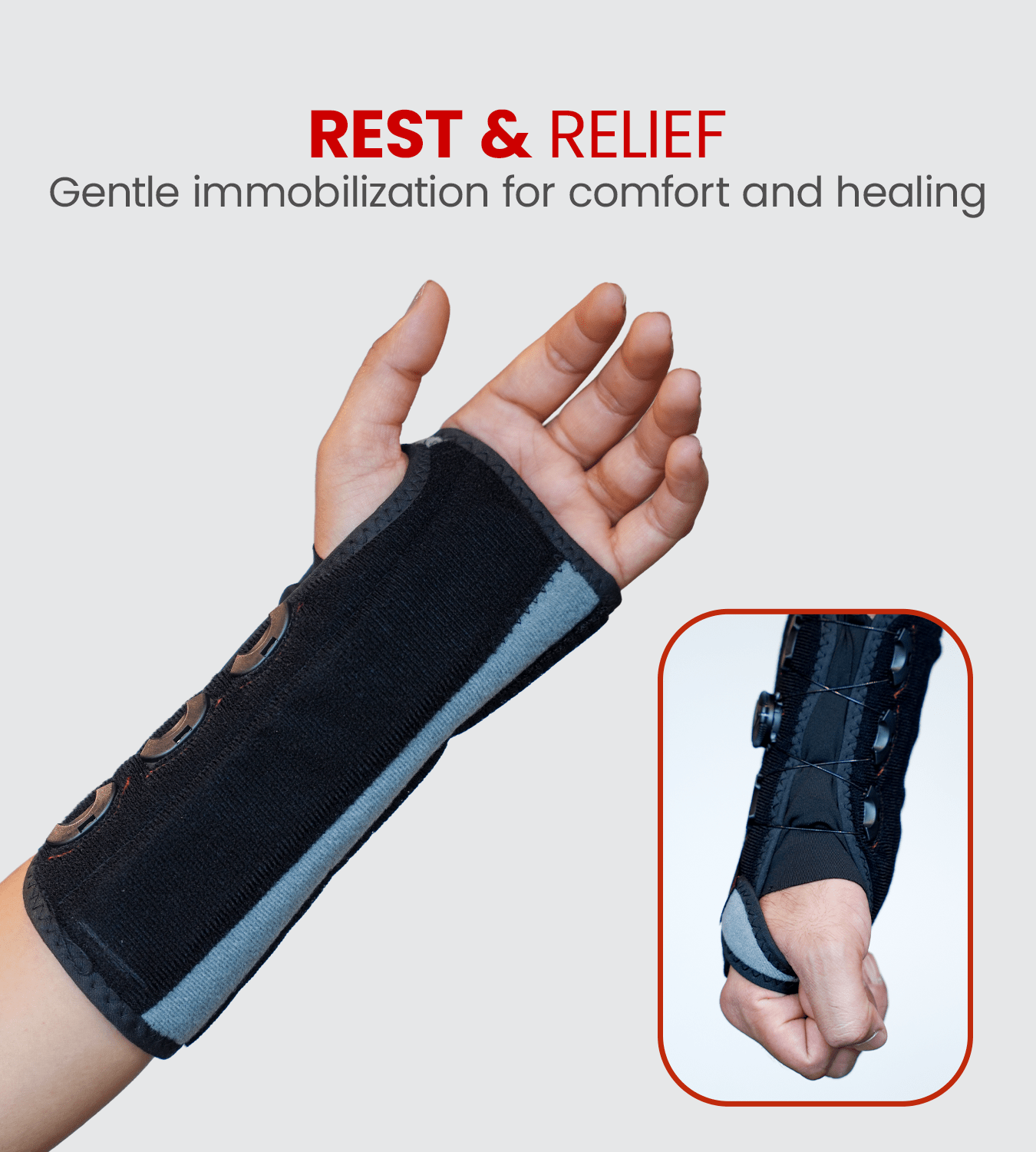 AGEasy Wrist Brace with Adjustable Dial - Global Surgicals