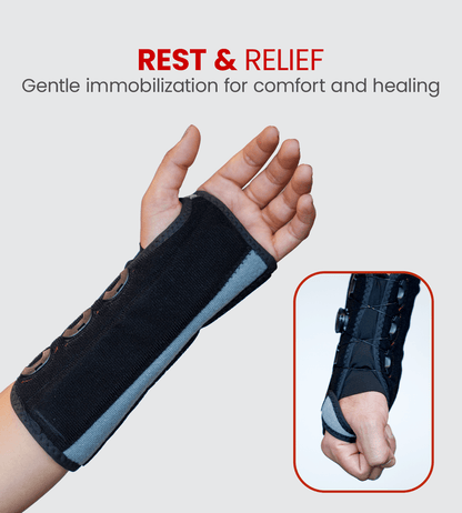 AGEasy Wrist Brace with Adjustable Dial - Global Surgicals
