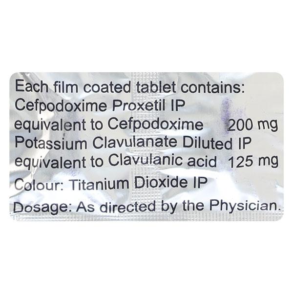 ZEDOCEF CV 200mg Tablet 10's