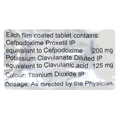 ZEDOCEF CV 200mg Tablet 10's