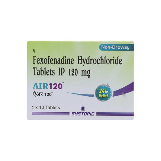 AIR 120mg Tablet 10's - Global Surgicals