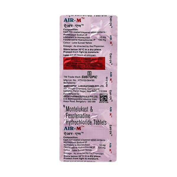 AIR M Tablet 10's - Global Surgicals