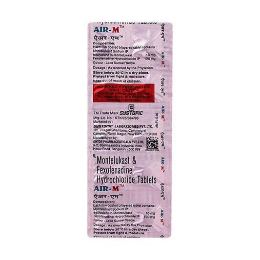 AIR M Tablet 10's - Global Surgicals