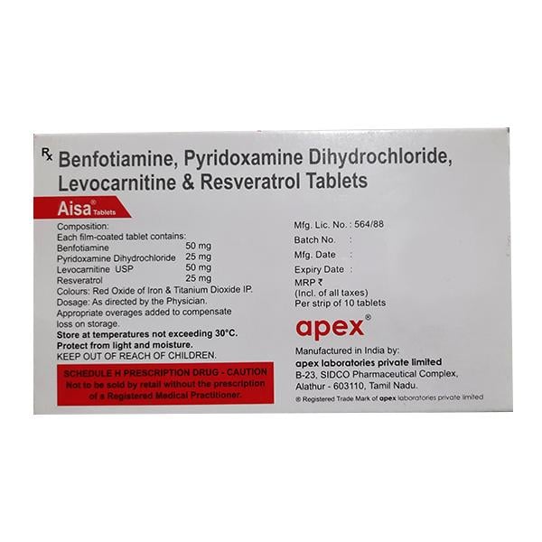Aisa Tablet 10'S - Global Surgicals