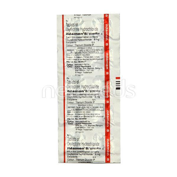 Ildamen 8mg Tablet 10'S