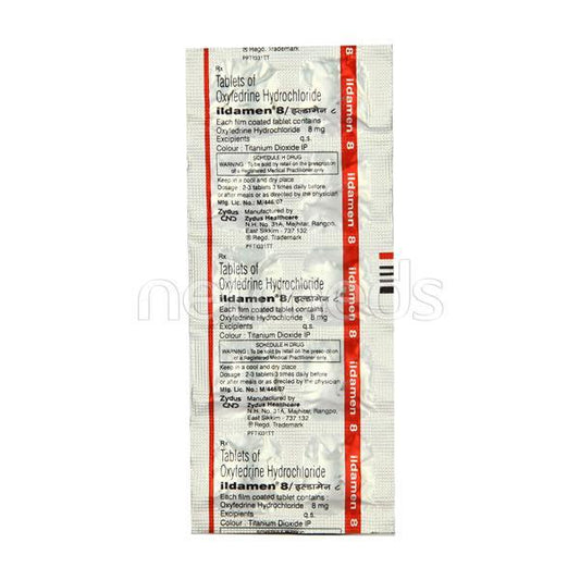 Ildamen 8mg Tablet 10'S