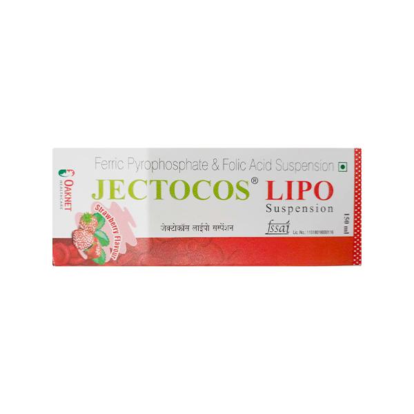 Jectocos Lipo Strawberry Flavour Suspension 150ml