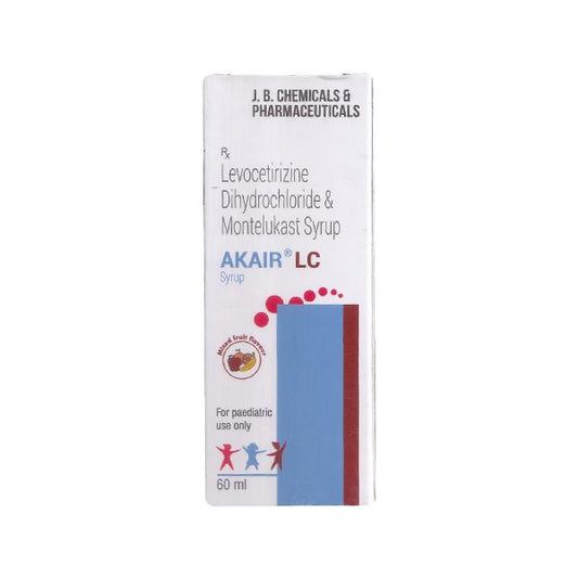 AKAIR LC MIXED FRUIT FLAVOUR Syrup 60ml - Global Surgicals