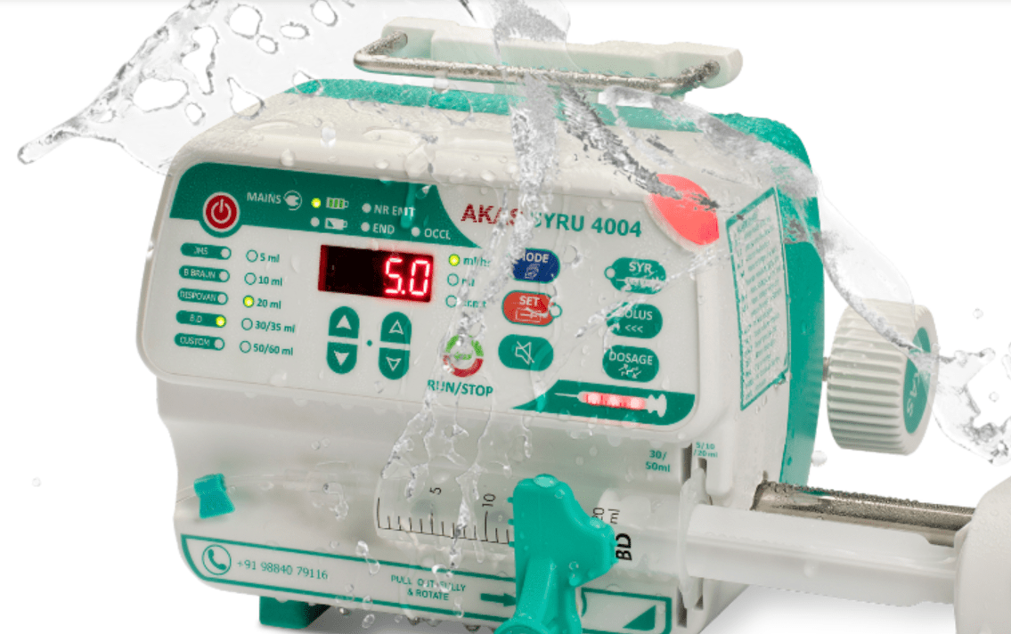 Akas Syru 4004 Syrine Pump - Global Surgicals