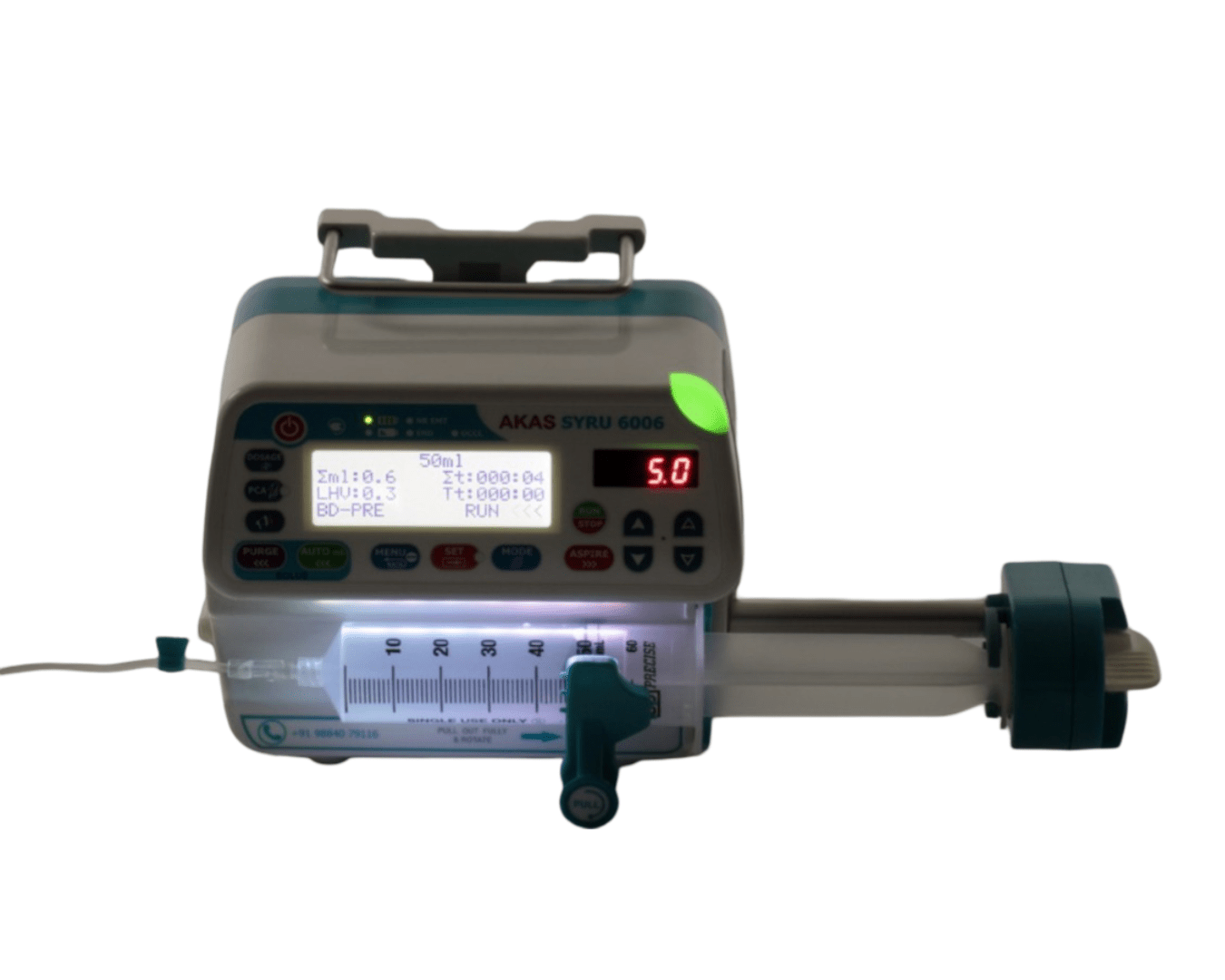 Akas Syru 6006 Syrine Pump - Global Surgicals