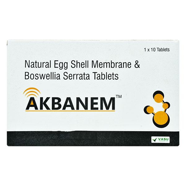 AKBANEM Tablet 10's - Global Surgicals