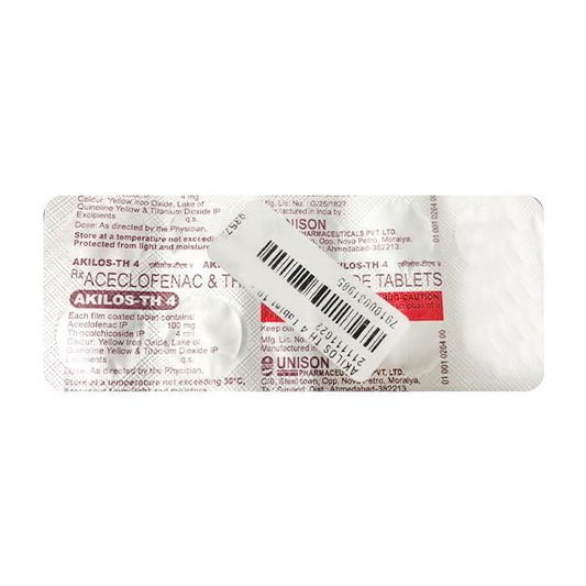 AKILOS TH 4 Tablet 10's - Global Surgicals