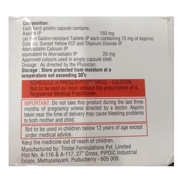 TONACT ASP 20/150 Capsule 10's