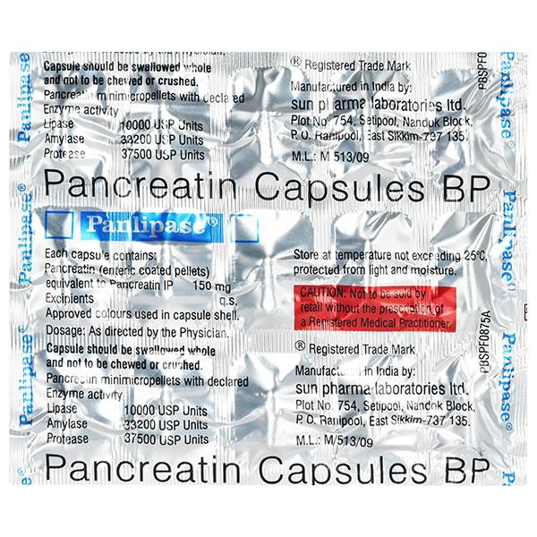 PANLIPASE Capsule 15's