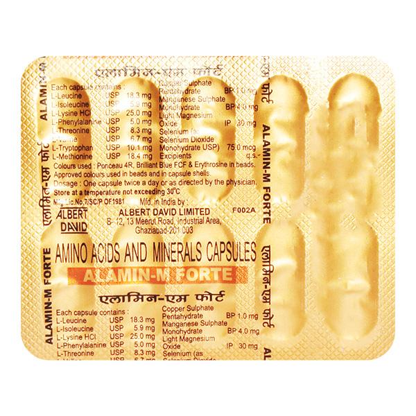 Alamin M Forte Capsule 10'S - Global Surgicals