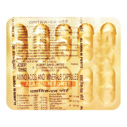 Alamin M Forte Capsule 10'S - Global Surgicals