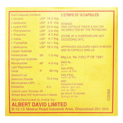 Alamin M Forte Capsule 10'S - Global Surgicals